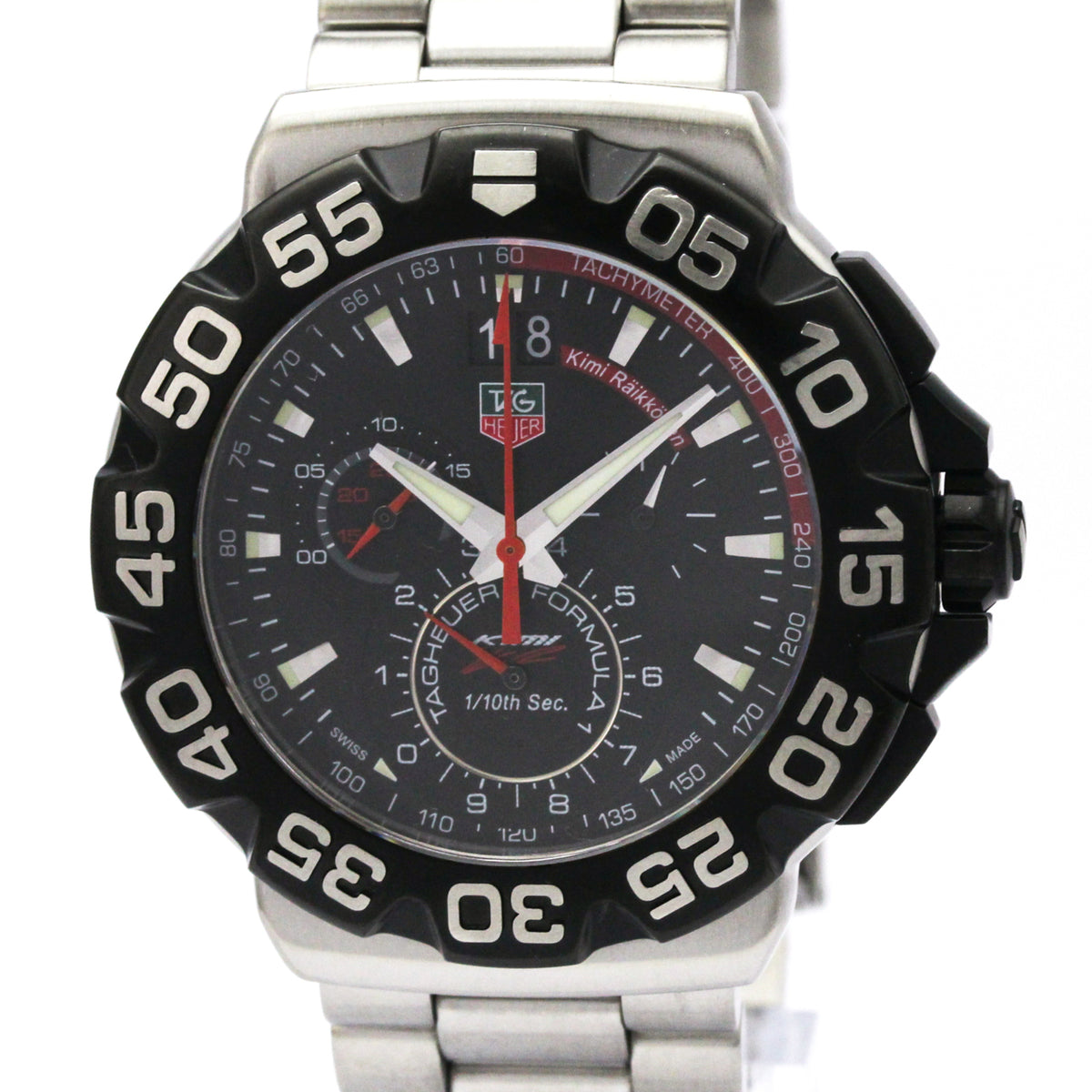 Tag Heuer Formula 1 · Kimi Raikkonen · Steel