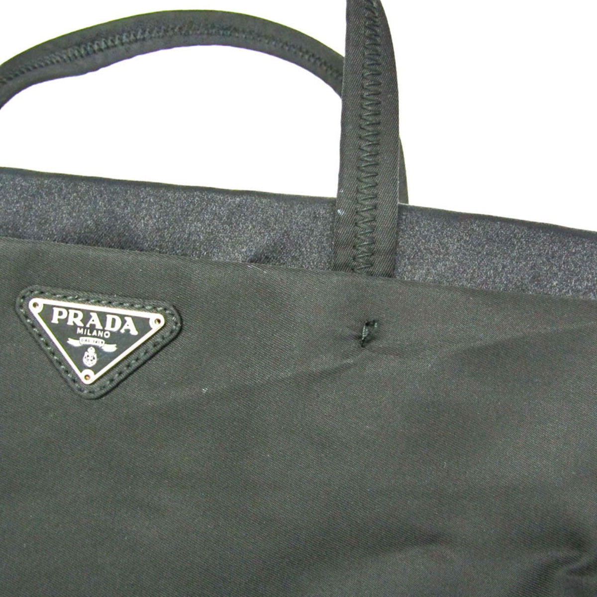 Prada Triangle Logo · Nylon