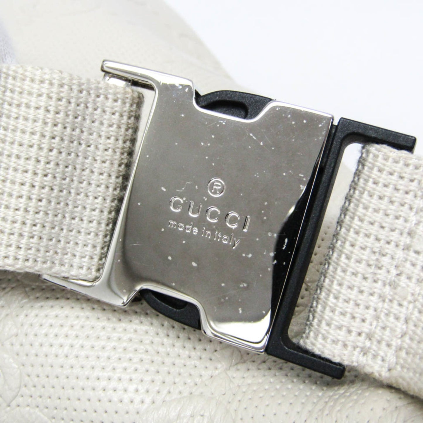 Gucci GG Embossed · Leather Belt Bag