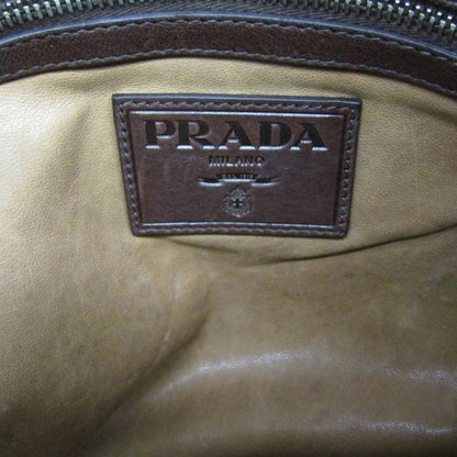 Prada Triangle Logo · Leather Messenger