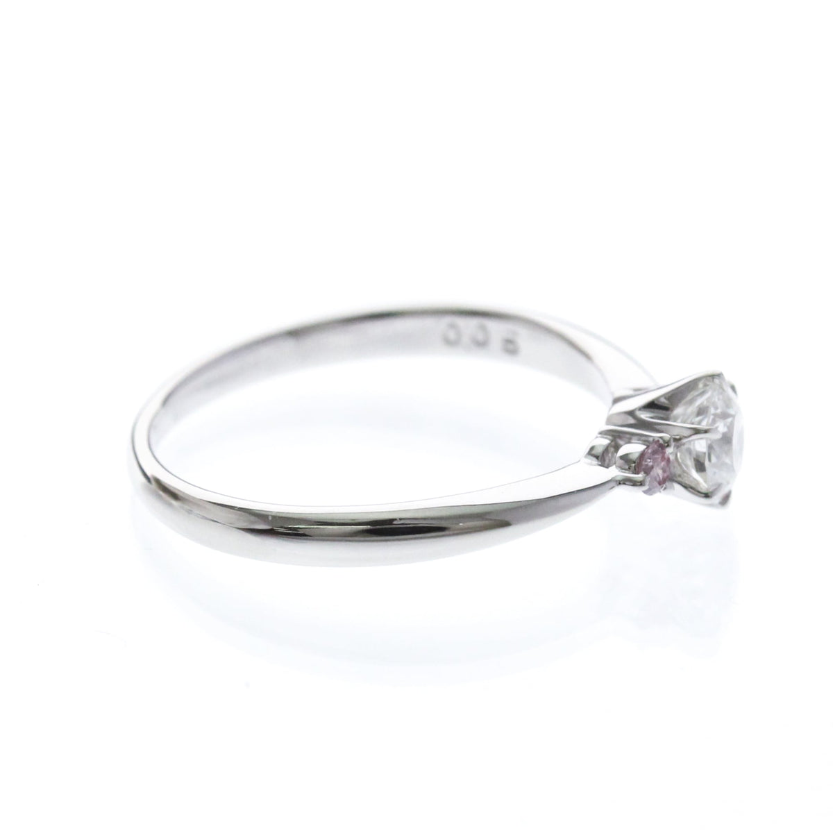 Tasaki Diamond · Platinum · Solitaire · Size 6 (EU 55)