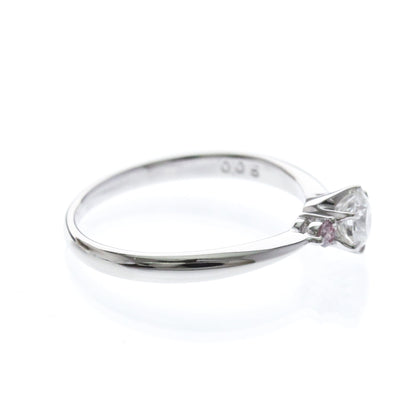 Tasaki Diamond · Platinum · Solitaire · Size 6 (EU 55)