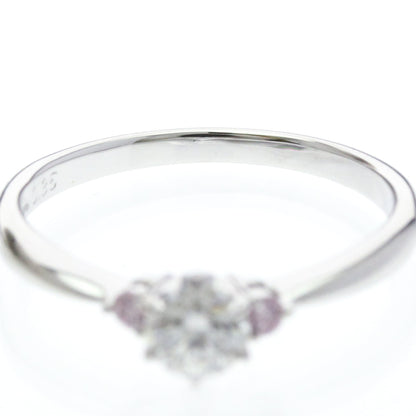 Tasaki Diamond · Platinum · Solitaire · Size 6 (EU 55)