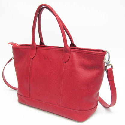 Longchamp 2-Way Tote · Leather