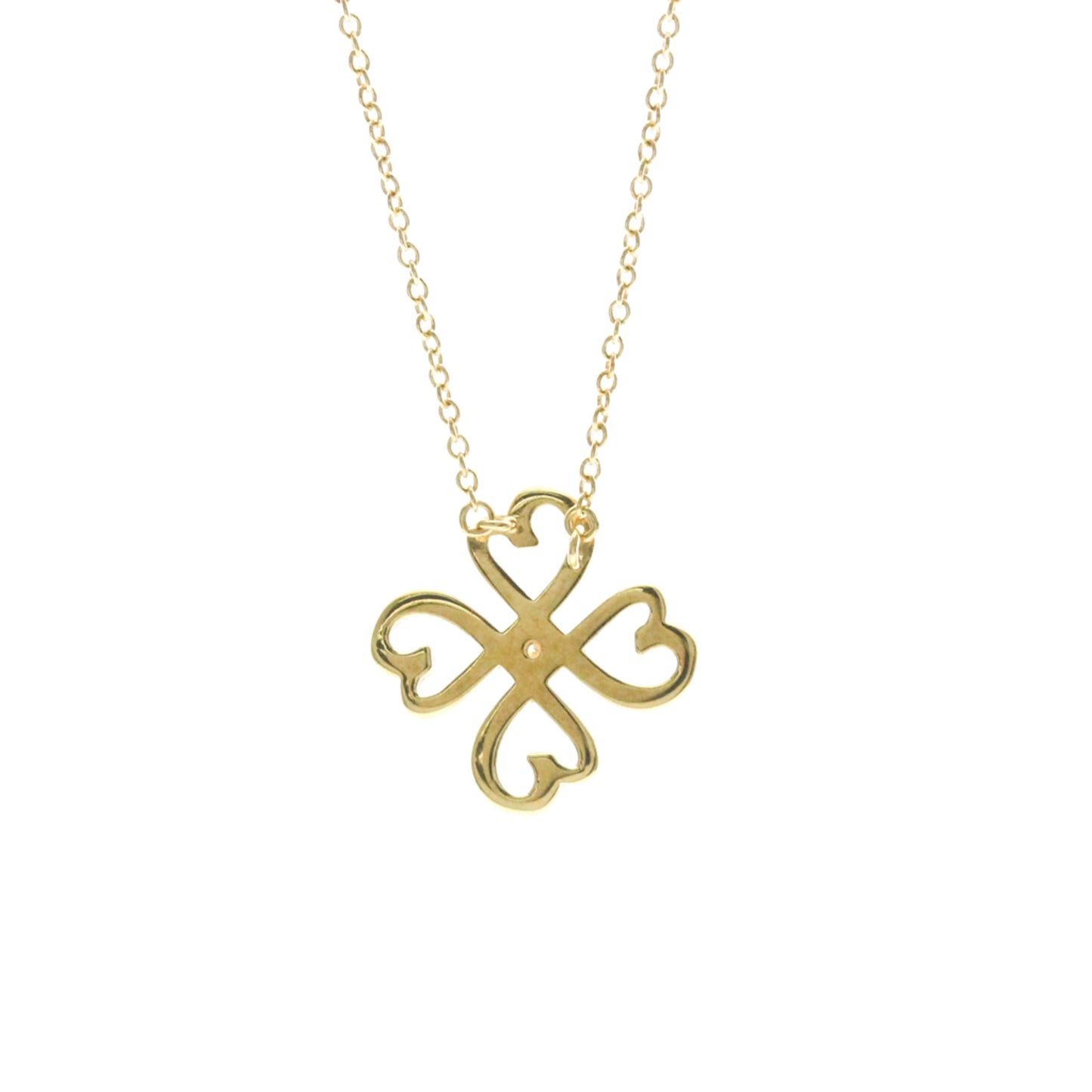 Tiffany Loving Heart Clover · 18K Yellow Gold