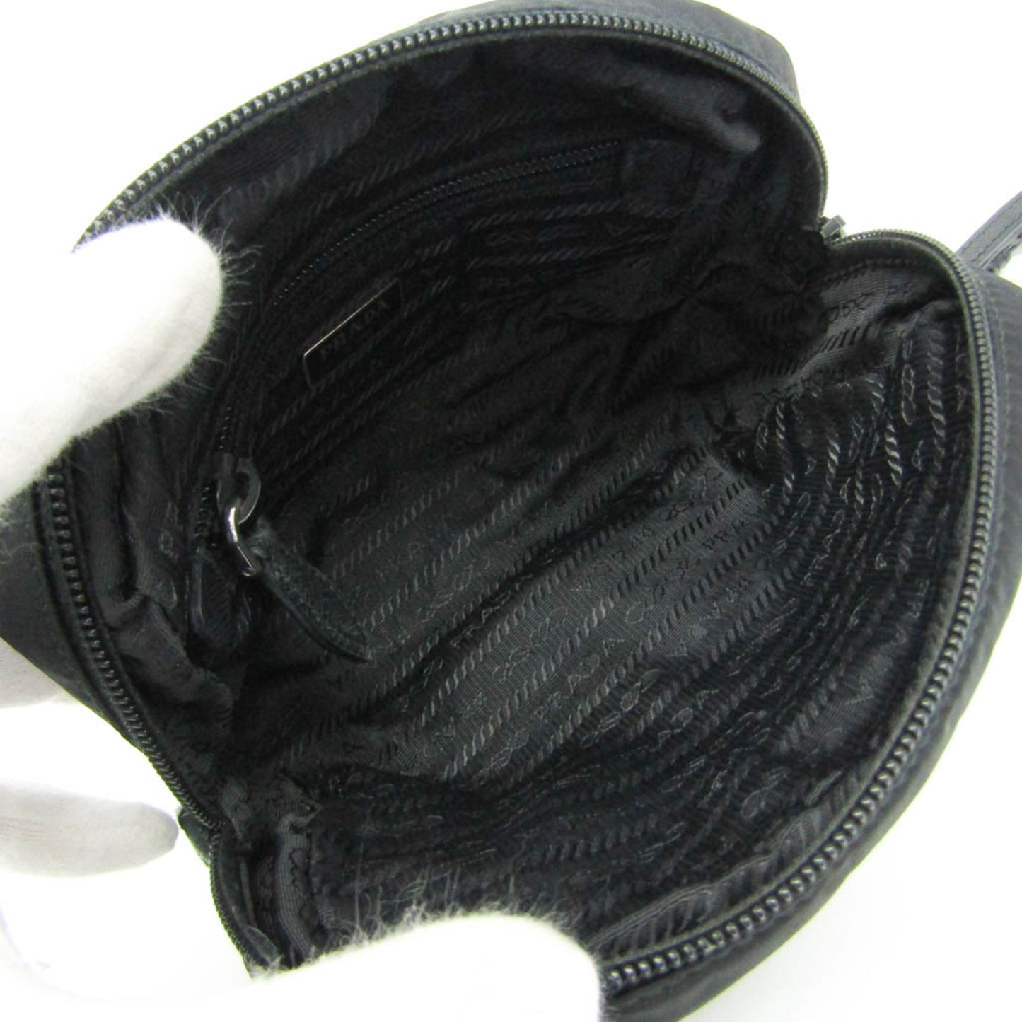 Prada Vela · Leather Pouch