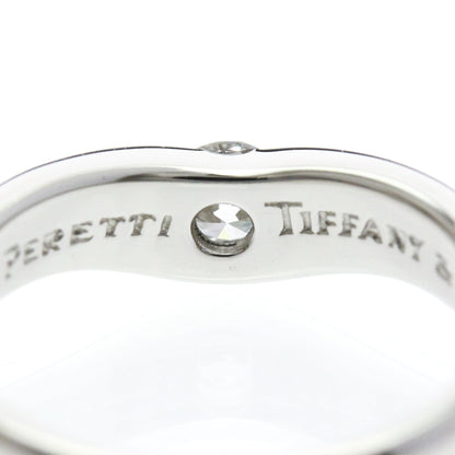 Tiffany Curved Band · Platinum · Diamond