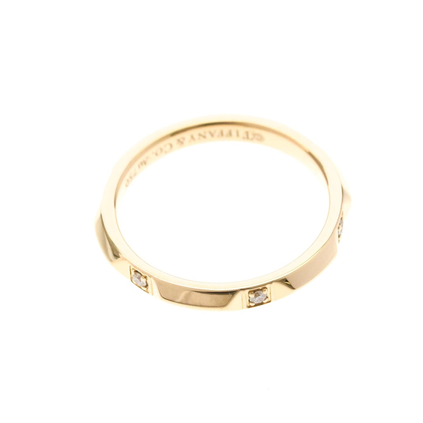 Tiffany True Band · Rose Gold · Diamond