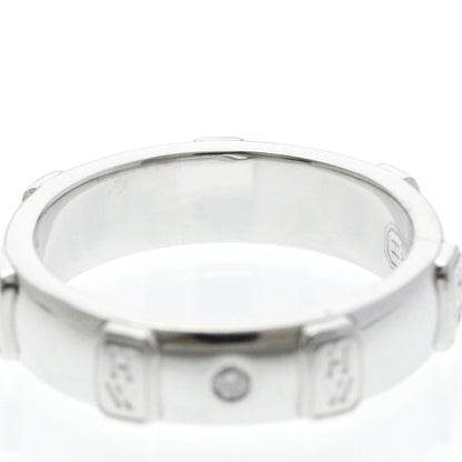 Harry Winston HW Logo · 18K White Gold