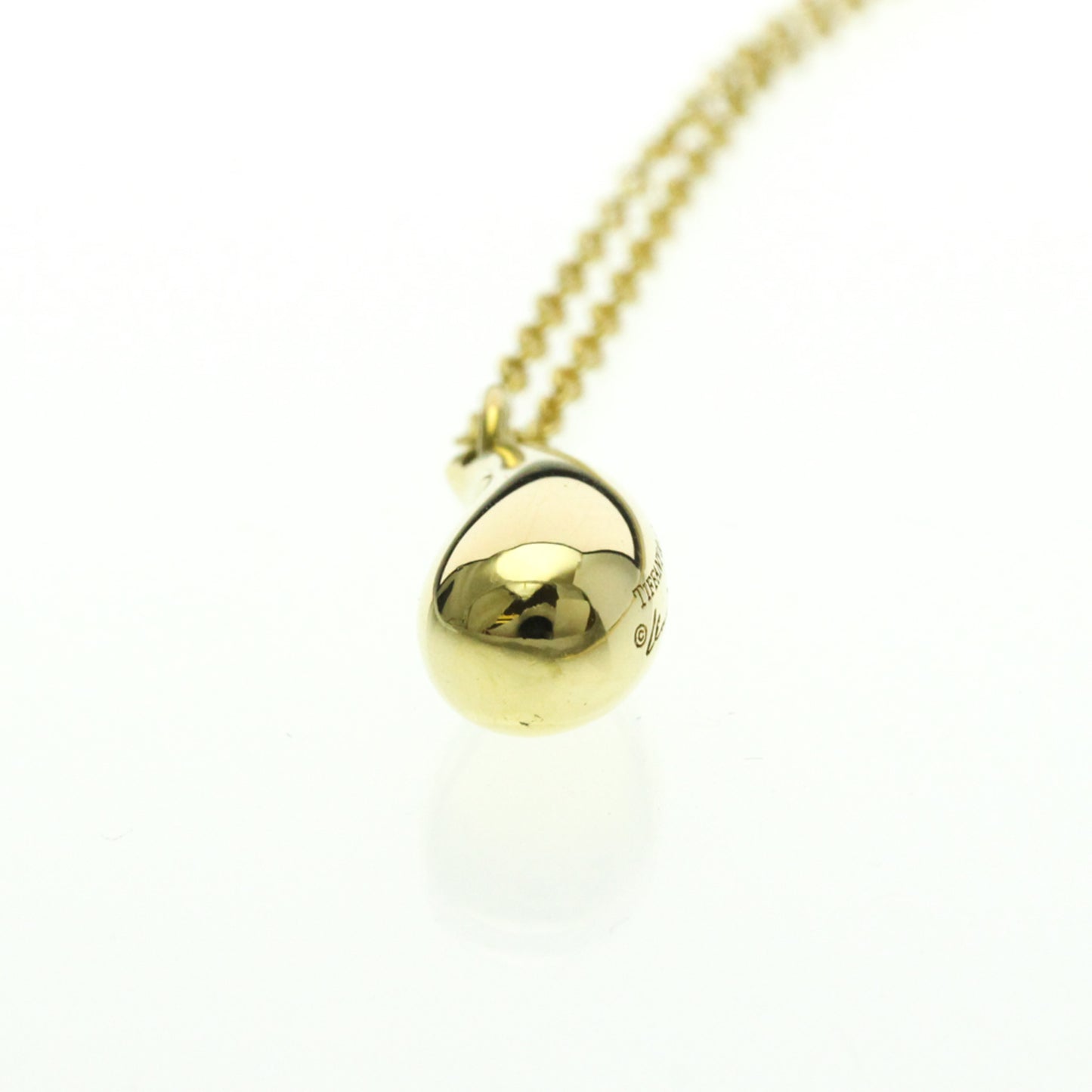 Tiffany Teardrop · 18K Yellow Gold