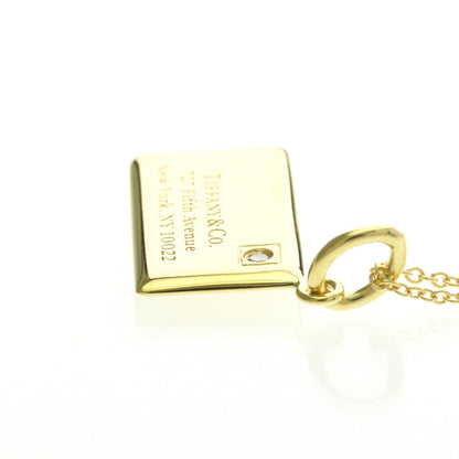 Tiffany Letter Envelope · Diamond · 18K Gold