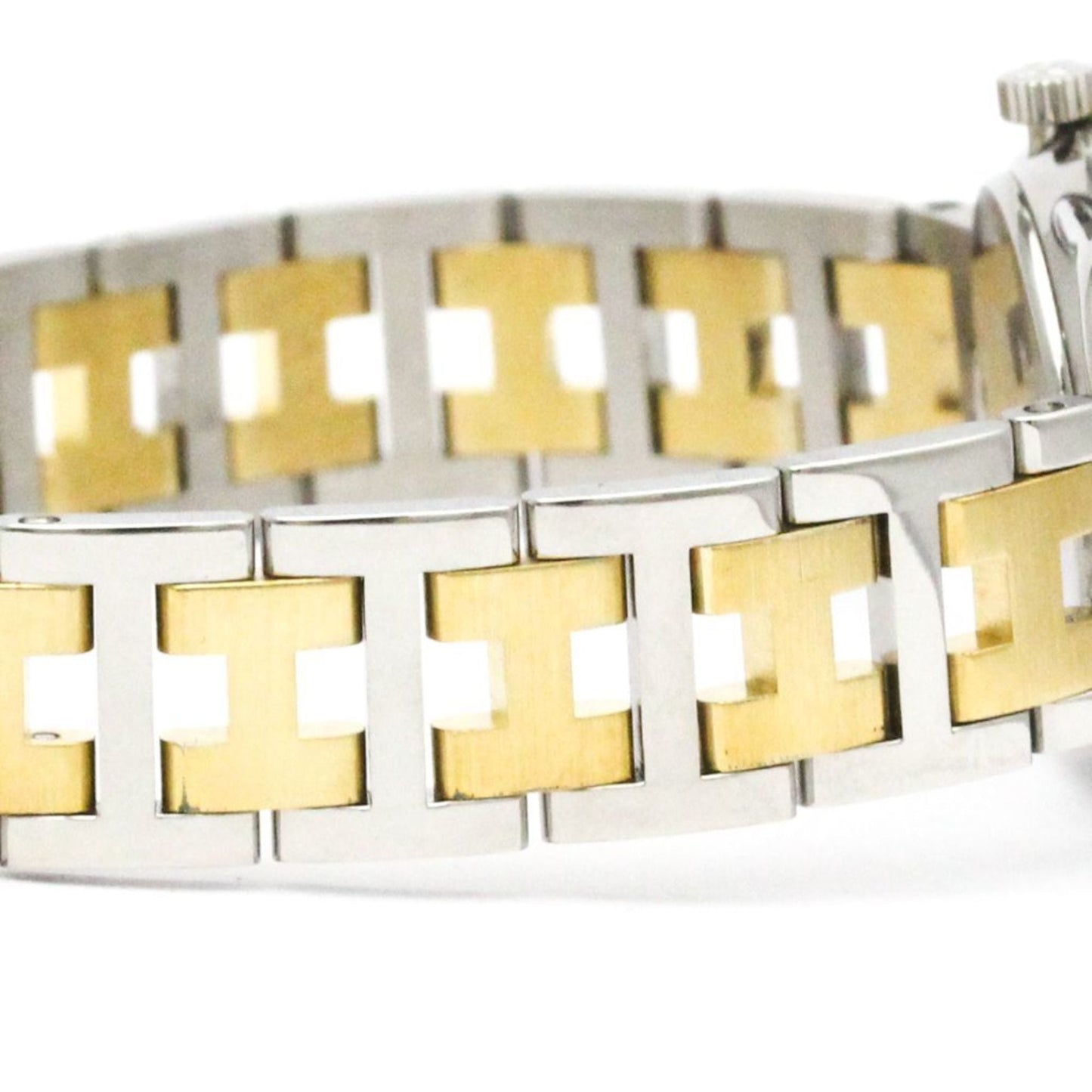 Hermès Arceau · Gold Plated Steel · Quartz