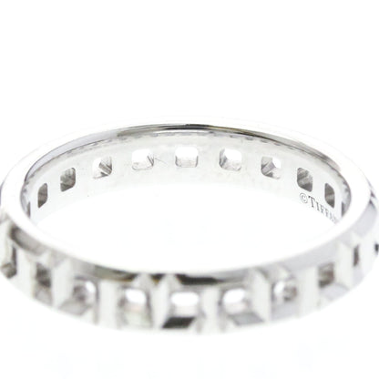 Tiffany T True Narrowing · 18K White Gold · Size 5 (EU 52.5)