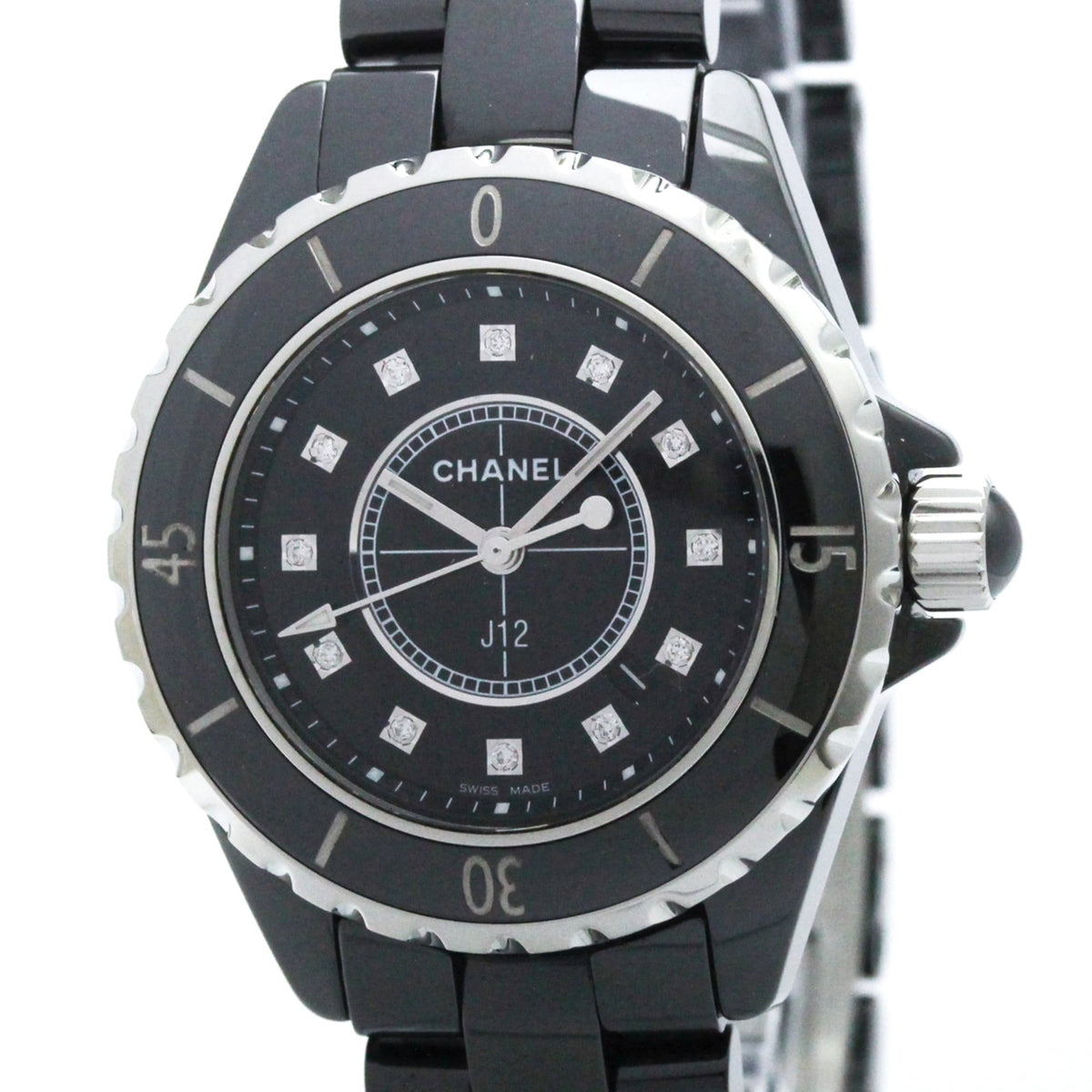Chanel J12 · Diamond · Ceramic