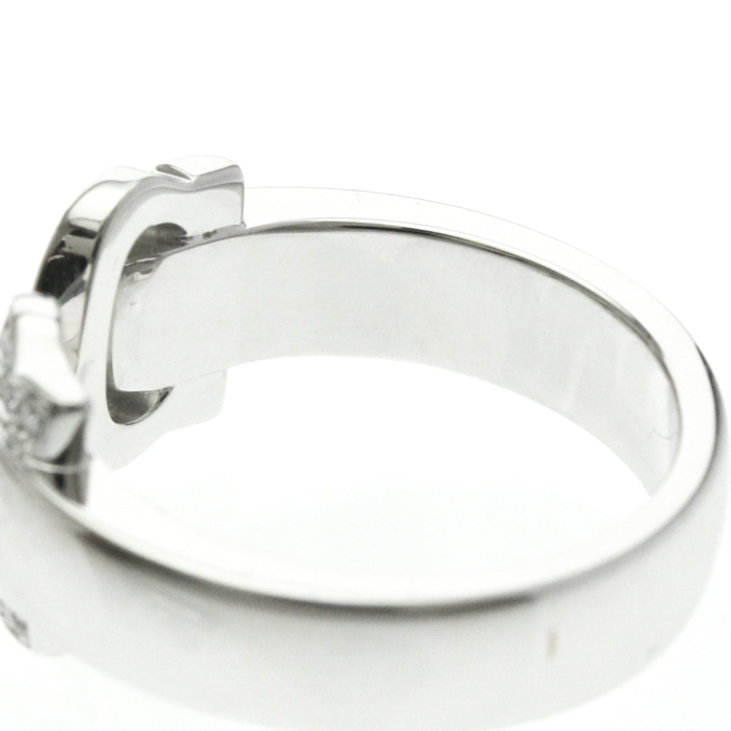 Cartier 2C Boucle · Diamond · 18K White Gold