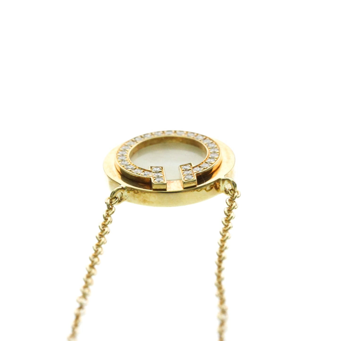 Tiffany T Two Circle · 18K Yellow Gold · Diamond