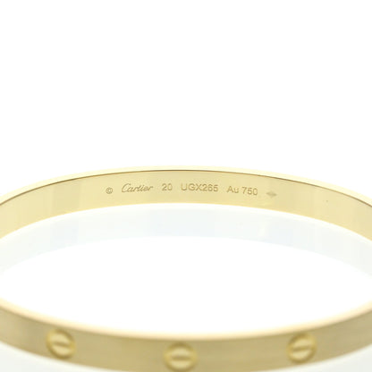 Cartier Love · 18K Yellow Gold