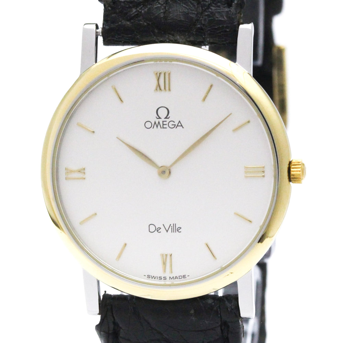 Omega De Ville · Gold Plated Steel · Quartz