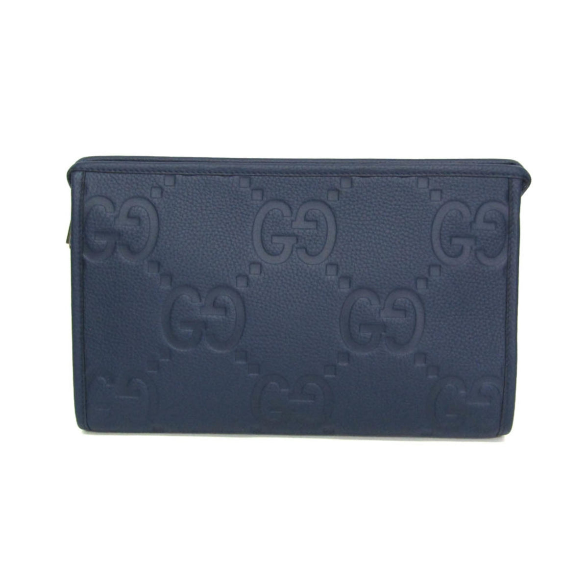 Gucci Jumbo GG · Leather Clutch