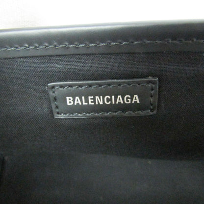 Balenciaga Navy Cabas S · Canvas & Leather