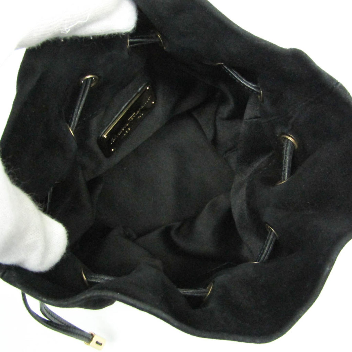 Salvatore Ferragamo Gancini · Suede Leather
