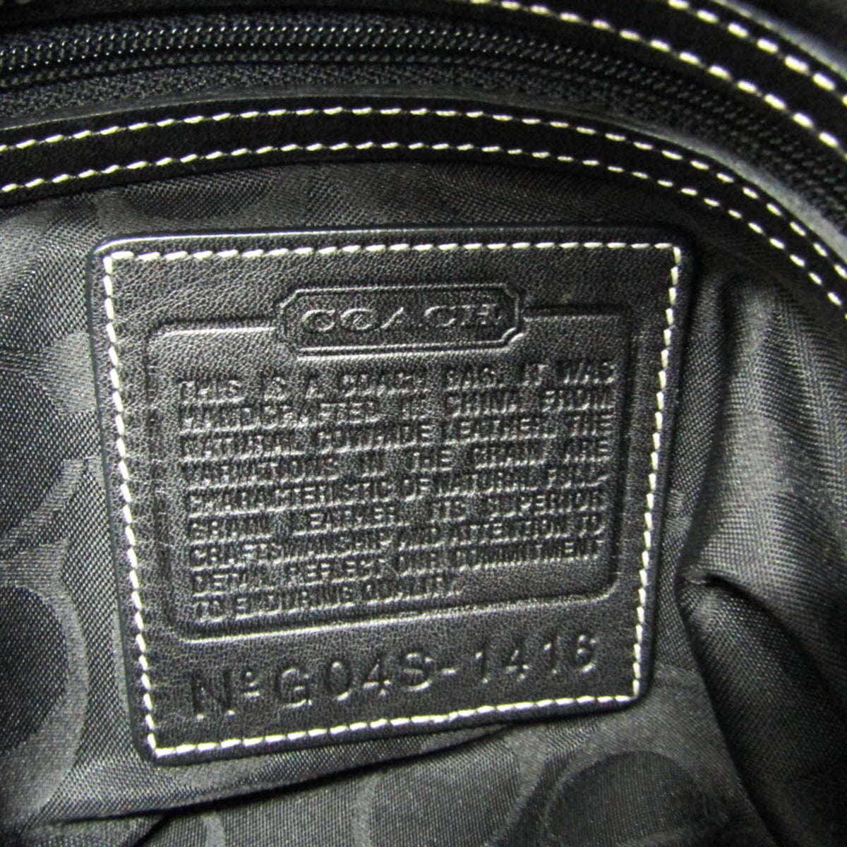 Coach Legacy · Leather Shoulder Bag
