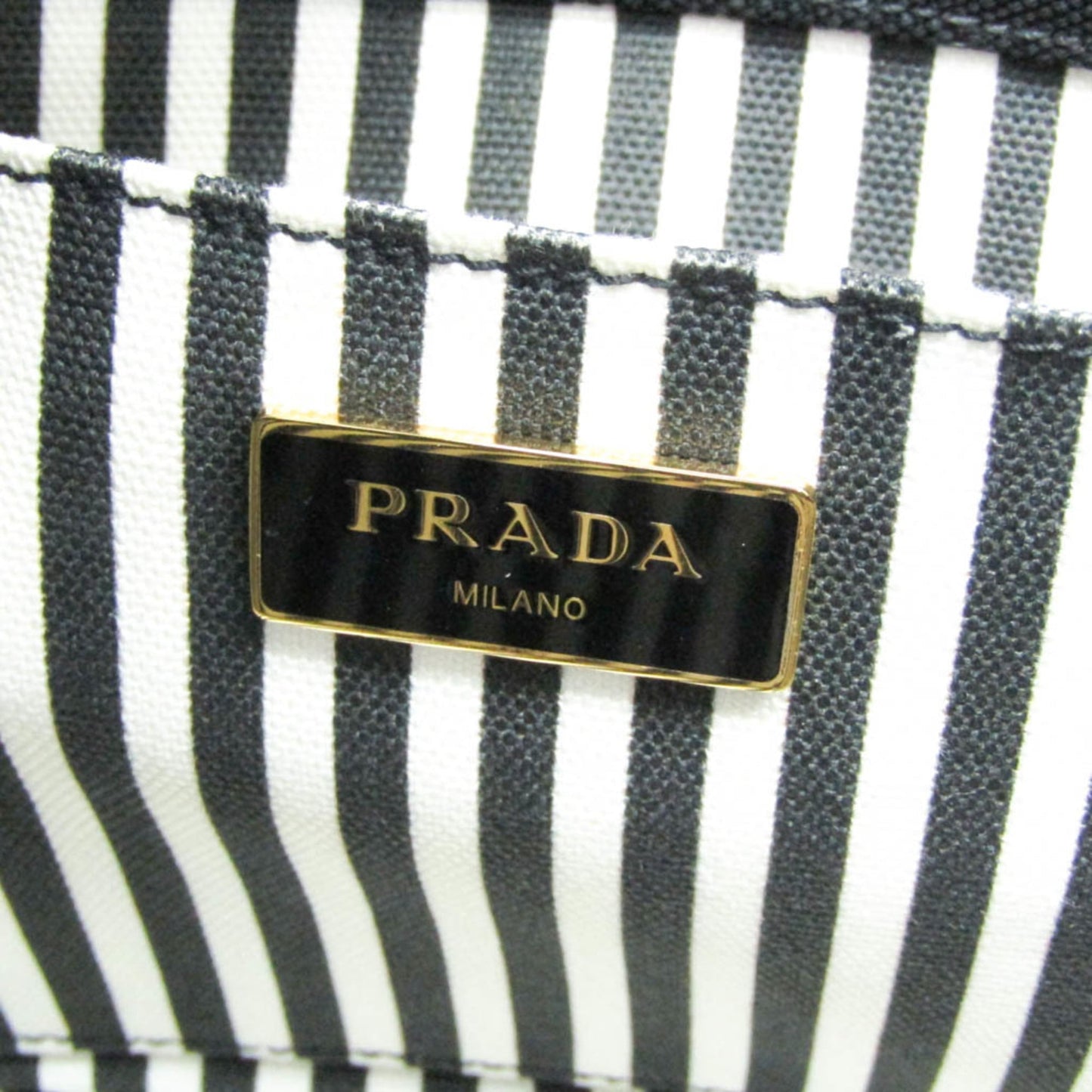 Prada Canapa · Denim Shoulder Bag