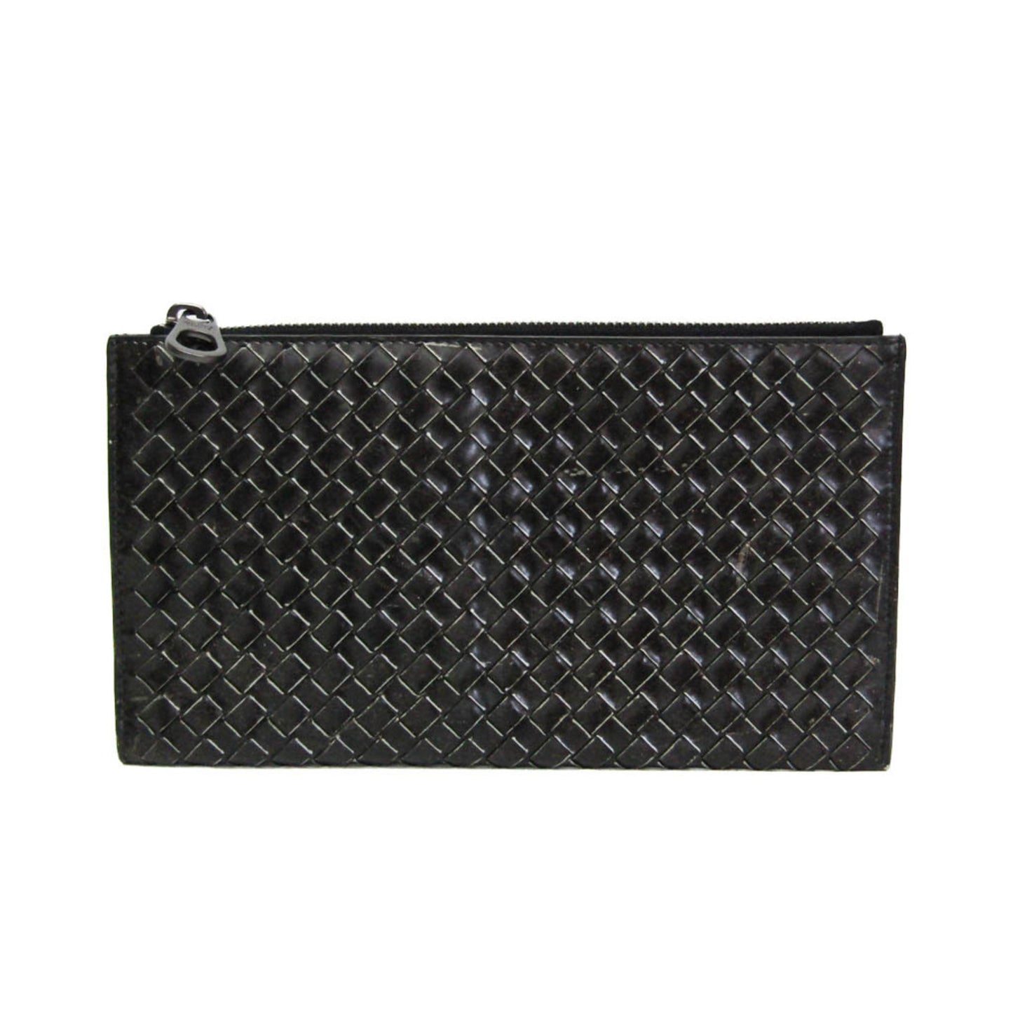 Bottega Veneta Intrecciato · Leather Clutch