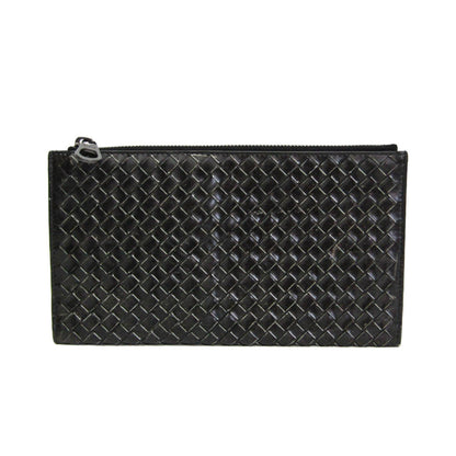 Bottega Veneta Intrecciato · Leather Clutch