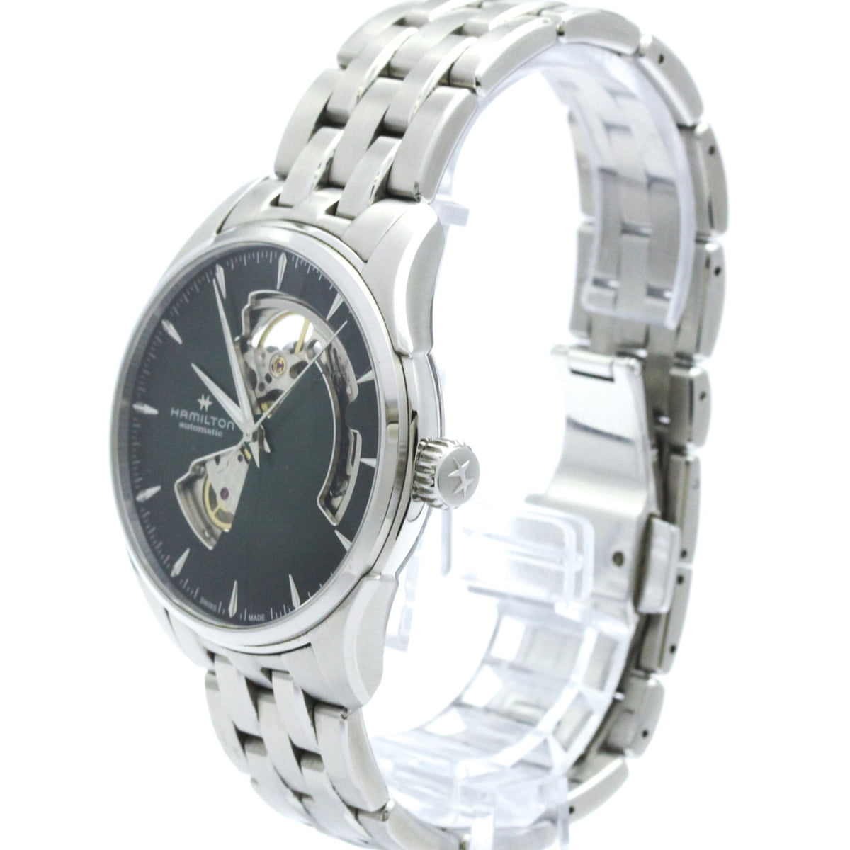 Hamilton Jazzmaster Open Heart · Automatic