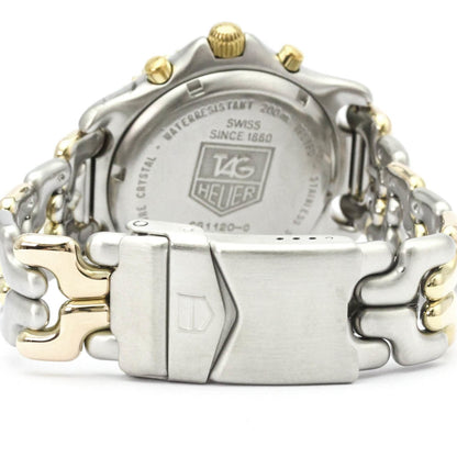 Tag Heuer Sel Chronograph · Gold Plated Steel