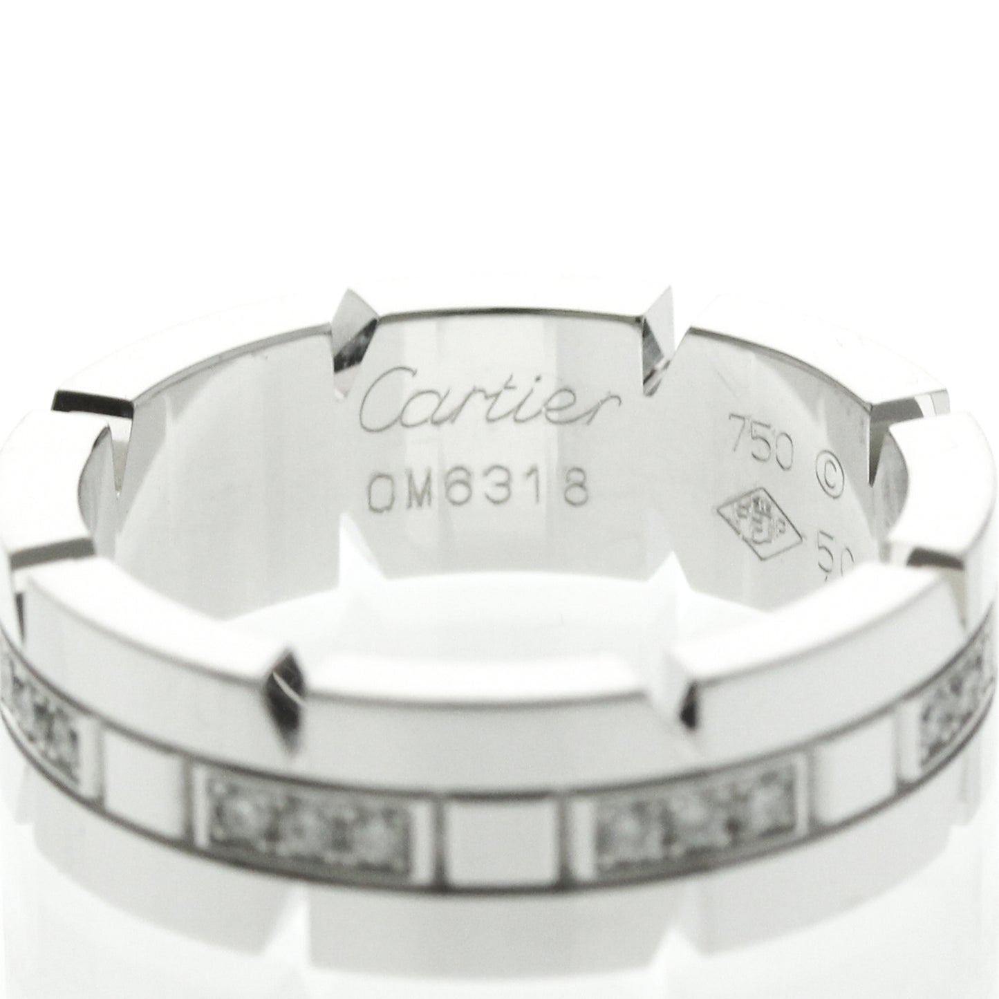 Cartier Tank Française · 18K White Gold · Diamond