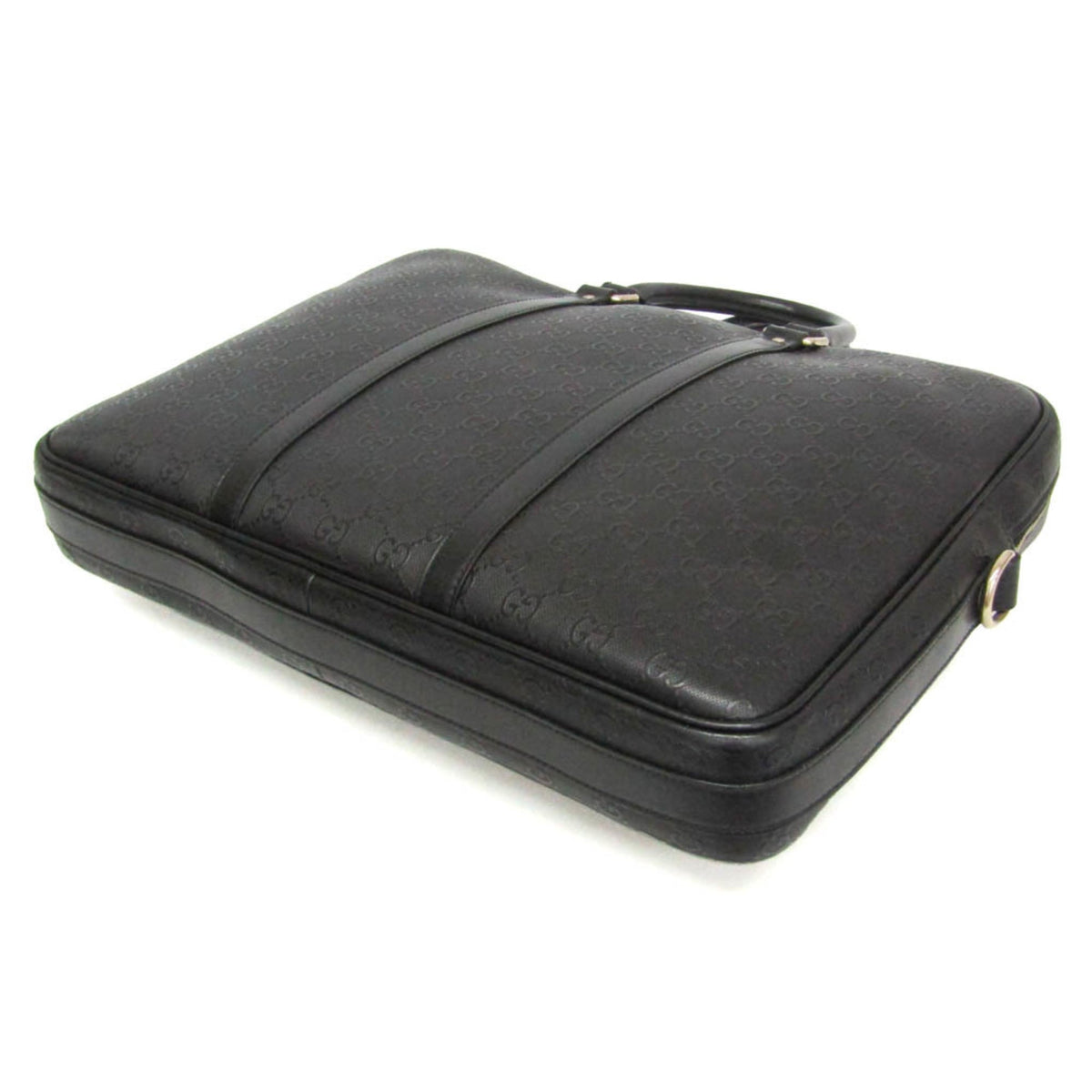Gucci GG Embossed · Leather Briefcase