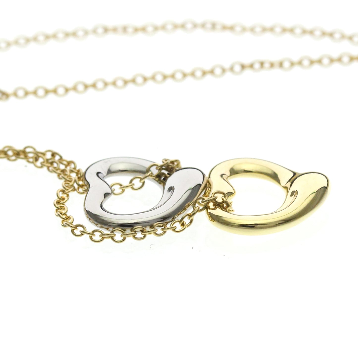 Tiffany Open Heart · Two-Tone Gold