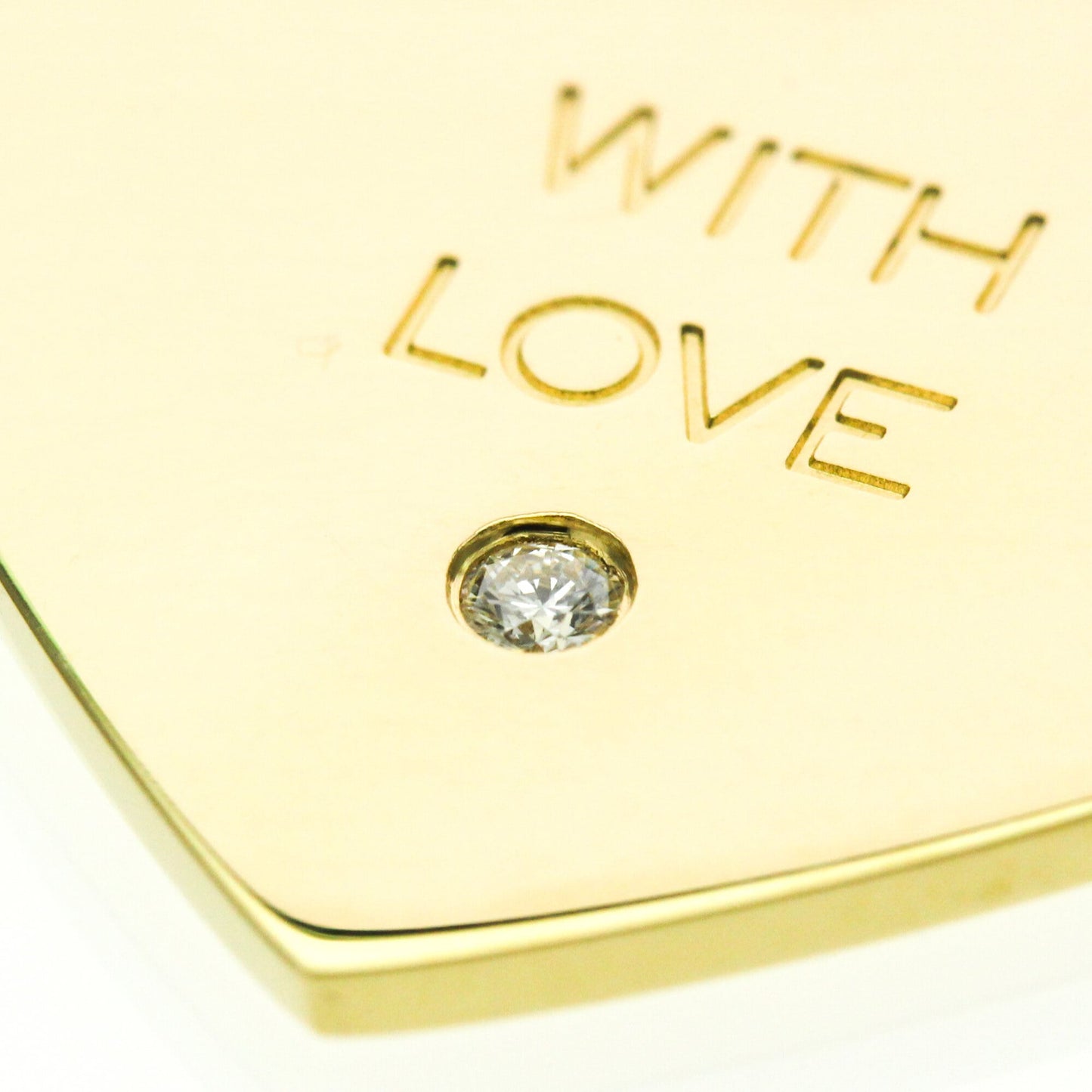 Tiffany Heart · Diamond · 18K Yellow Gold