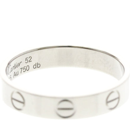 Cartier Mini Love · 18K White Gold · Size 6 (EU 55)