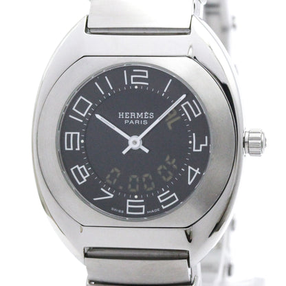 Hermès Espace · Steel · Chronograph · GMT