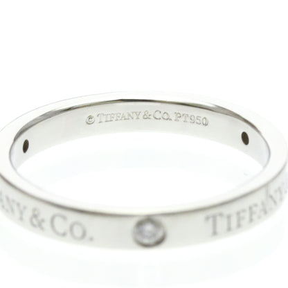 Tiffany Flat Band · Diamonds · Platinum