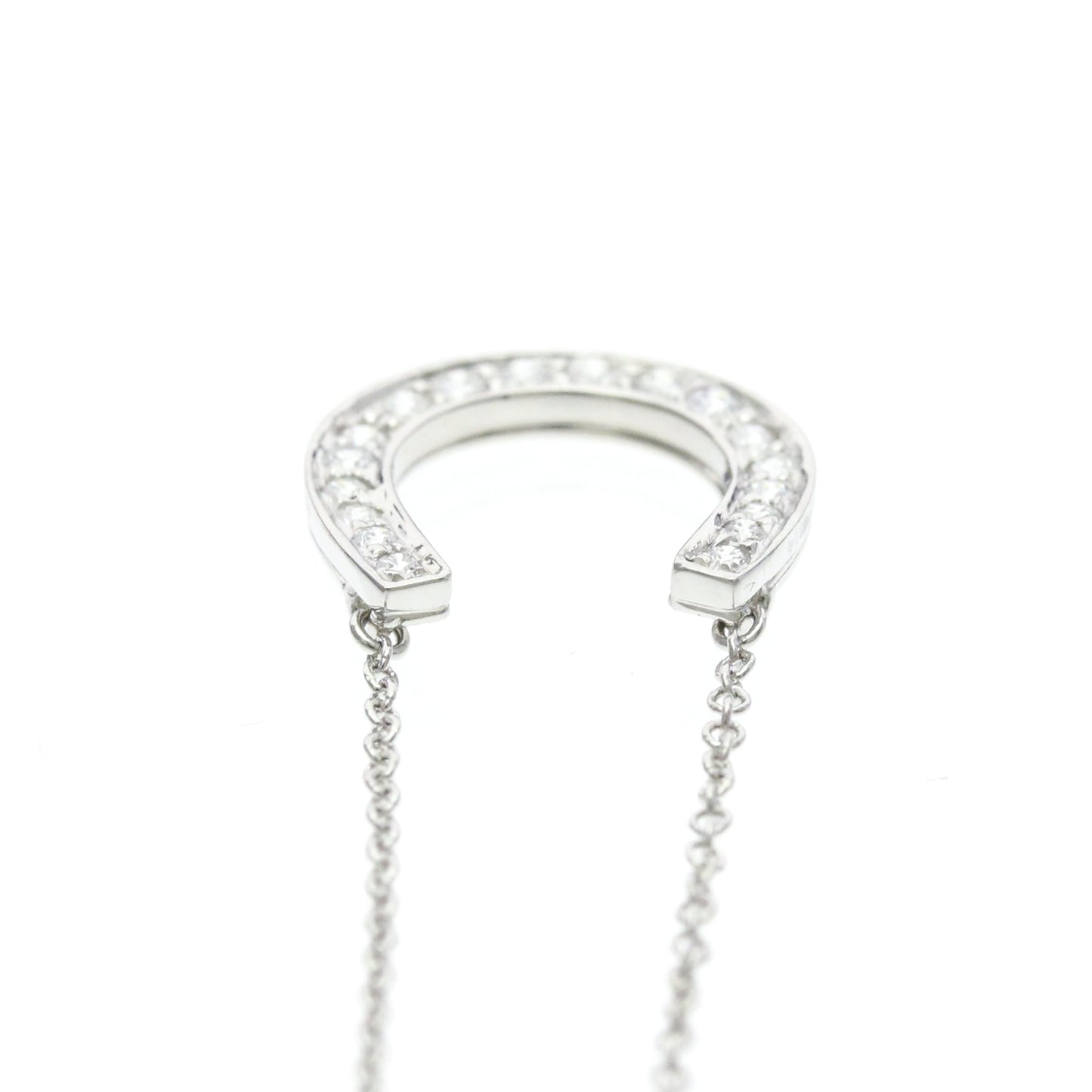 Tiffany Horseshoe · Platinum · Diamond