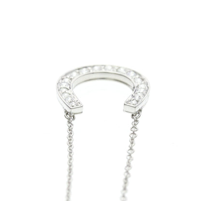 Tiffany Horseshoe · Platinum · Diamond