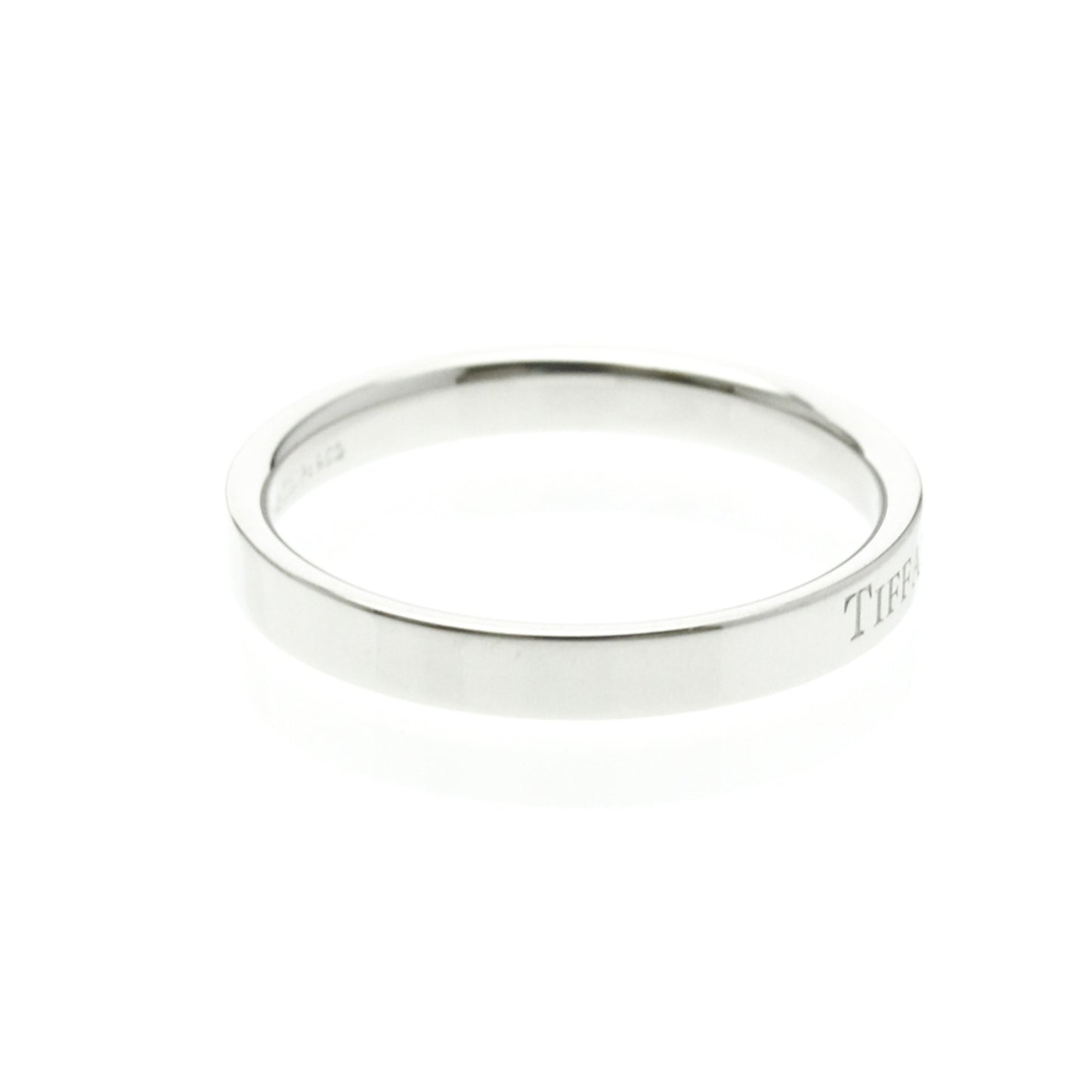 Tiffany Flat Band · Platinum