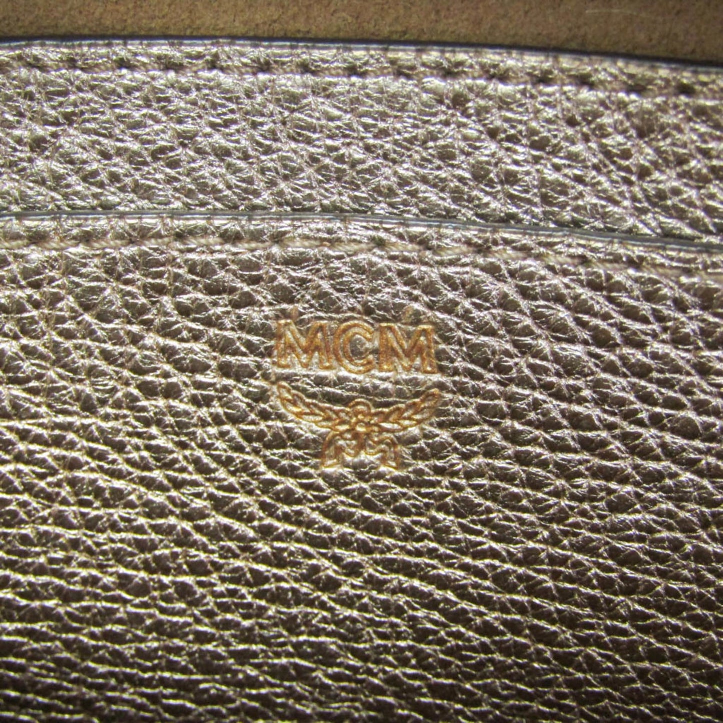 MCM Bebe Boo · Rose Gold Leather