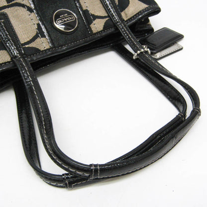 Coach Signature Stripe · Canvas & Leather