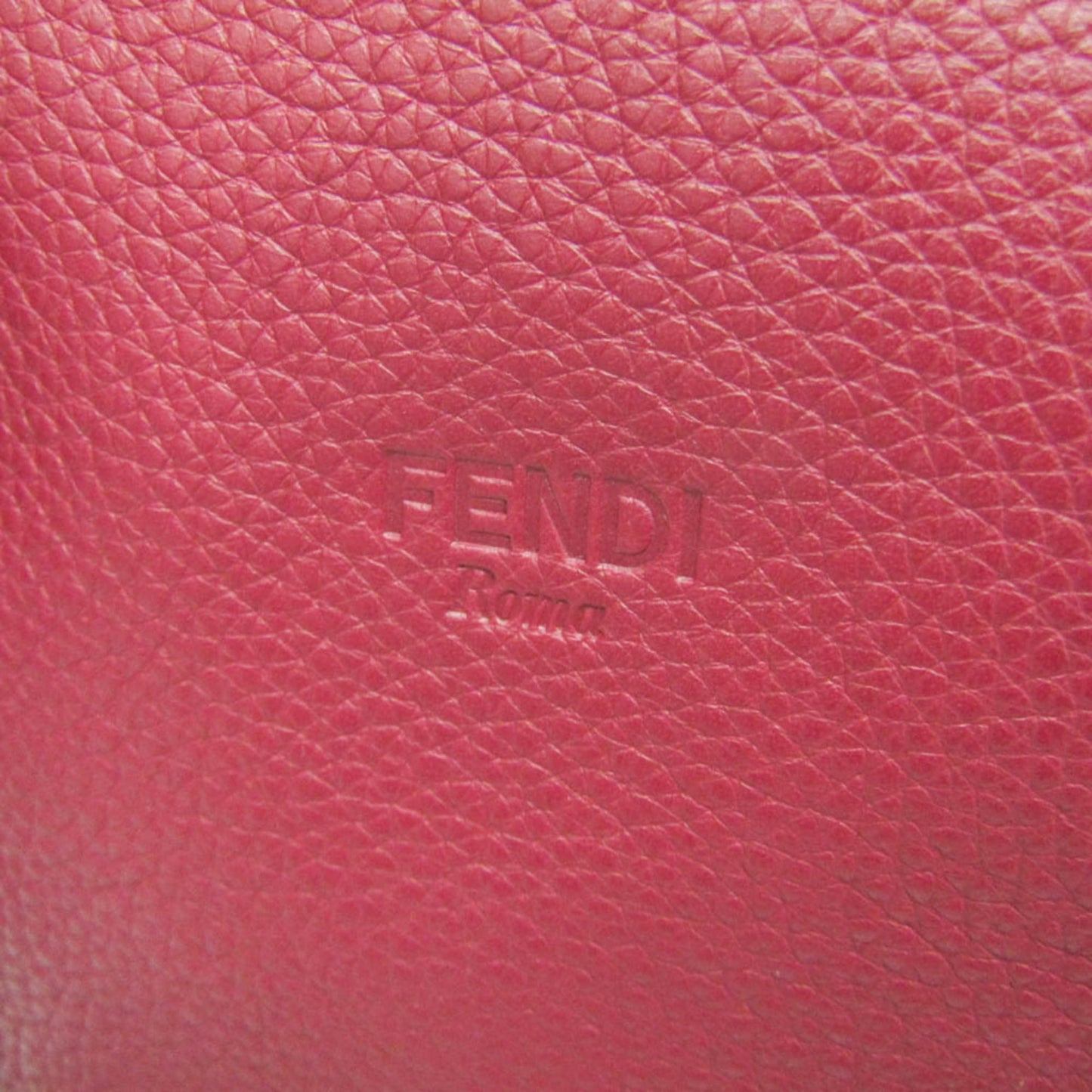 Fendi · Leather Handbag · Bordeaux