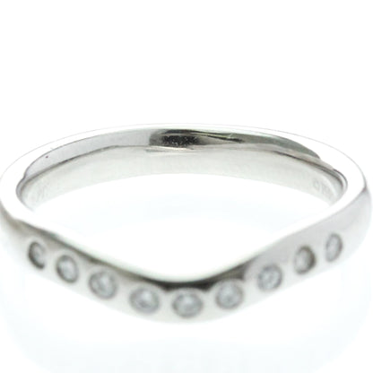 Tiffany Curved Band · Platinum · Diamond