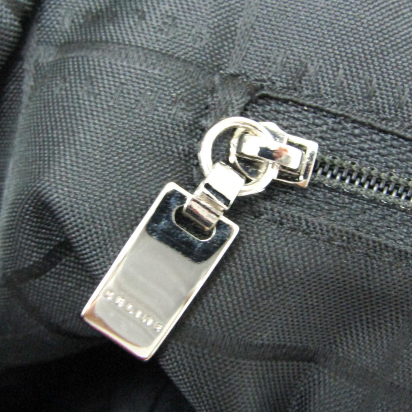 Celine Check Pattern Boston · Wool & Leather