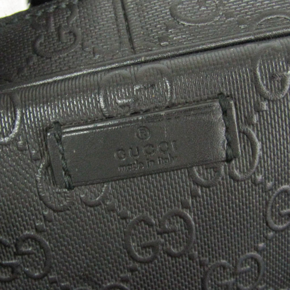Gucci GG Embossed · Leather Briefcase