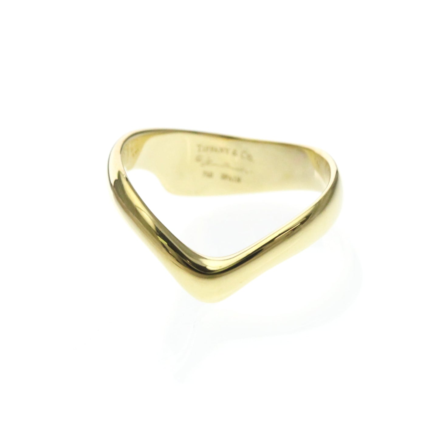 Tiffany Open Heart · 18K Yellow Gold