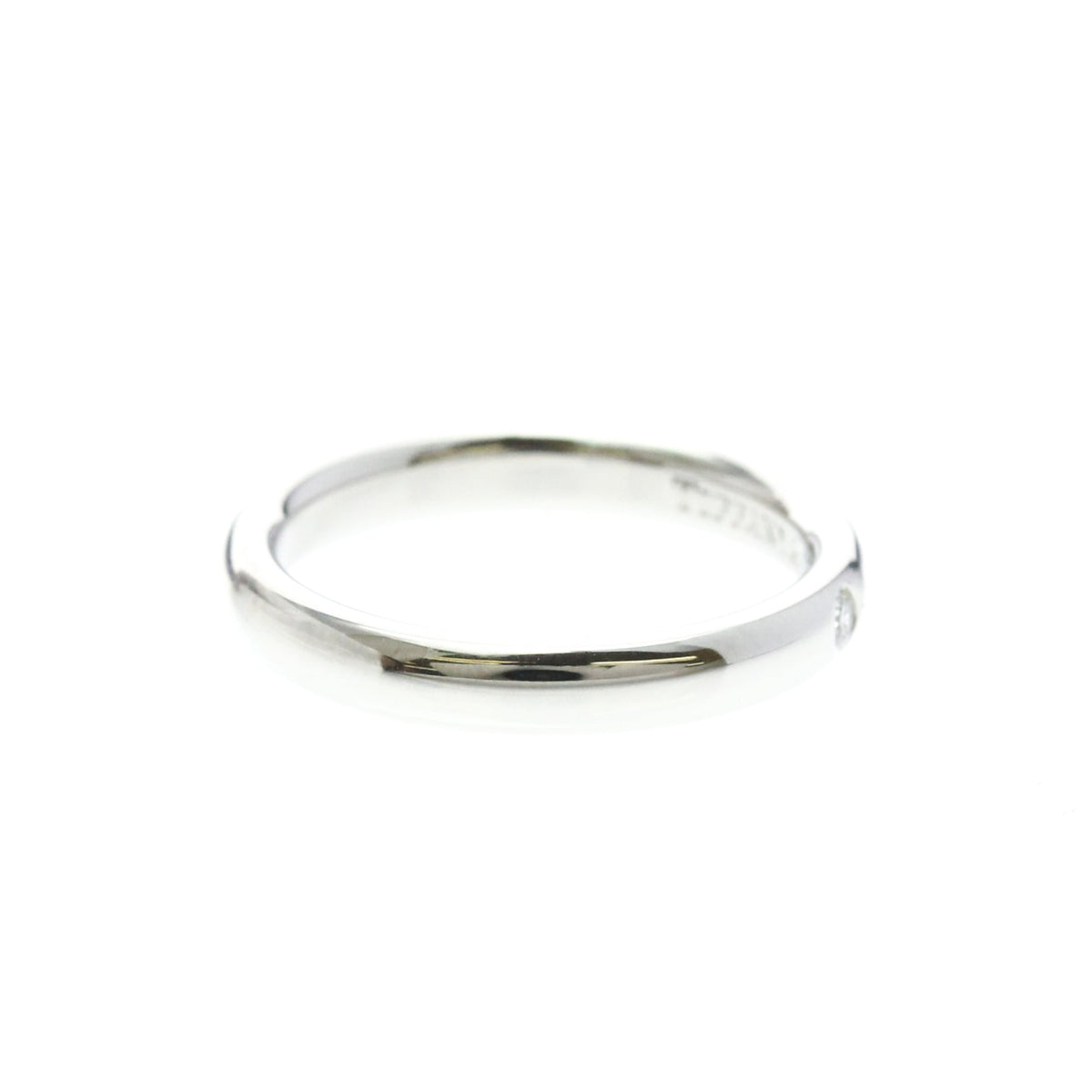 Tiffany Diamond Wedding Band · Platinum
