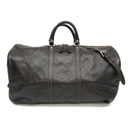 Gucci Guccissima · Leather Boston Bag